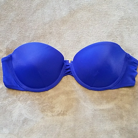 Victoria's Secret Other - Victoria Secret royal blue strapless bikini top